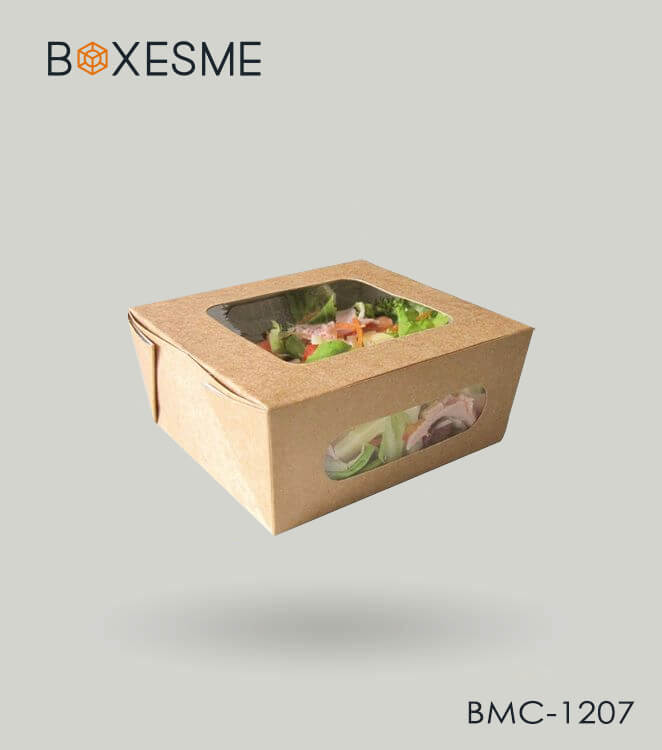 Salad Packaging Boxes with Window